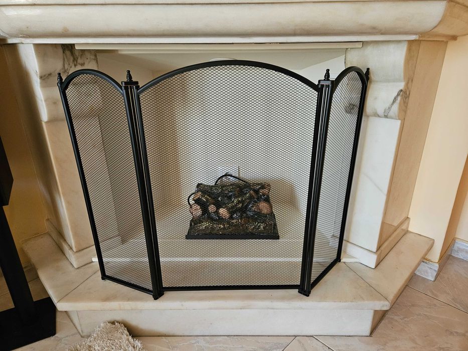 Frente para lareira como nova