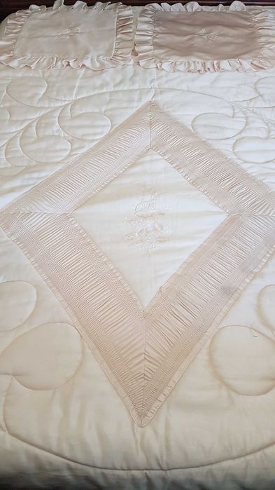 Colcha Cama Casal com 2 Almofadas