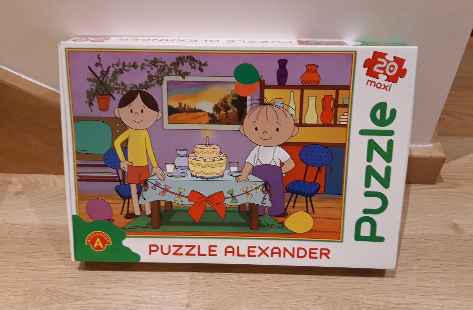 Duże puzzle 20-24 elementy - Peppa, Bolek i Lolek