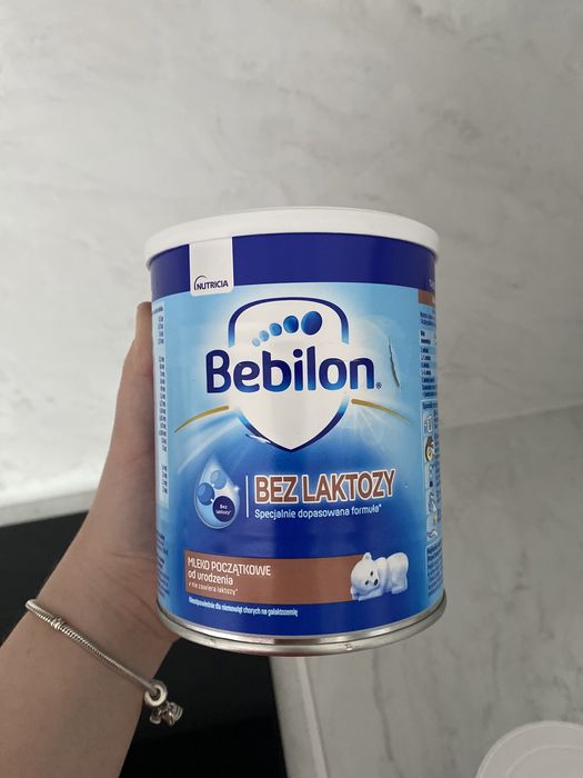 Bebilon bez laktozy od urodzenia