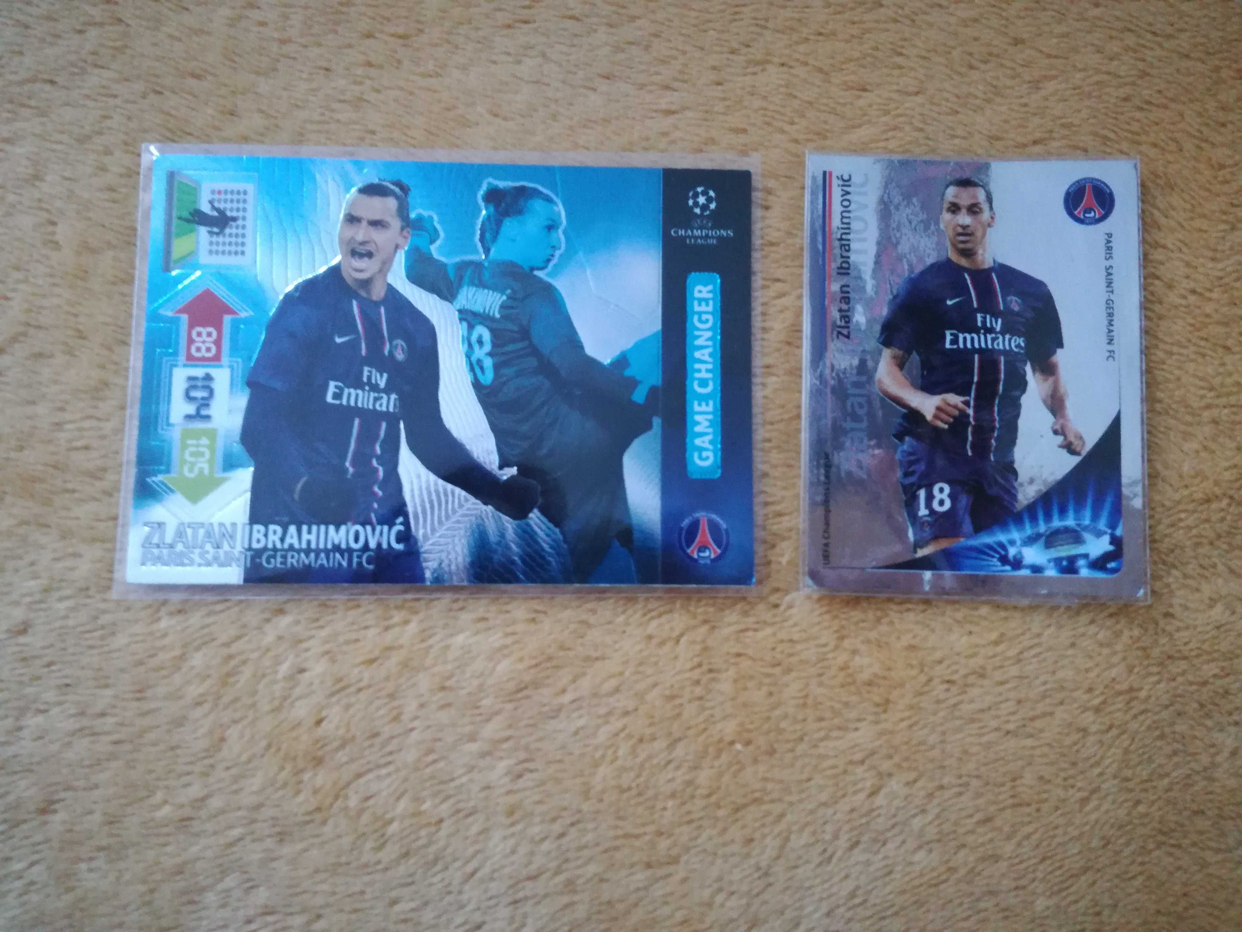 Zlatan Ibrahimović zestaw Karta + Naklejka sezon 2012/2013