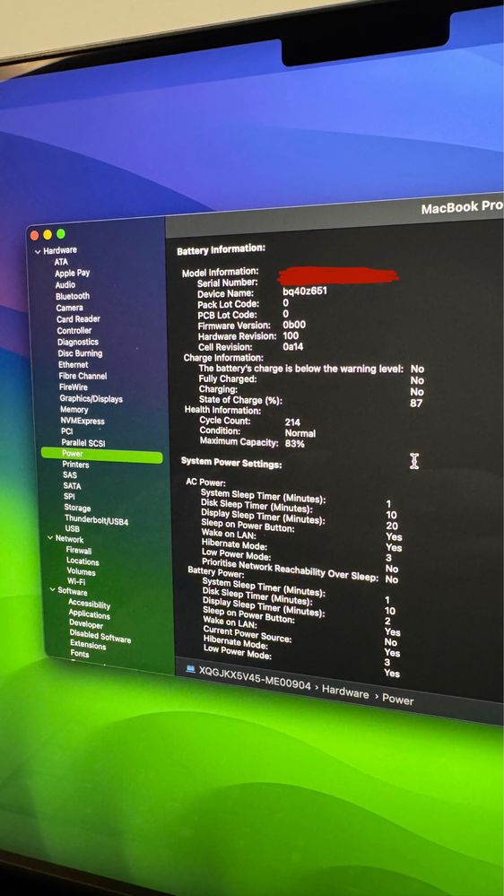 MacBook Pro 16” M1 Pro – 32GB RAM / 500GB SSD - Impecável