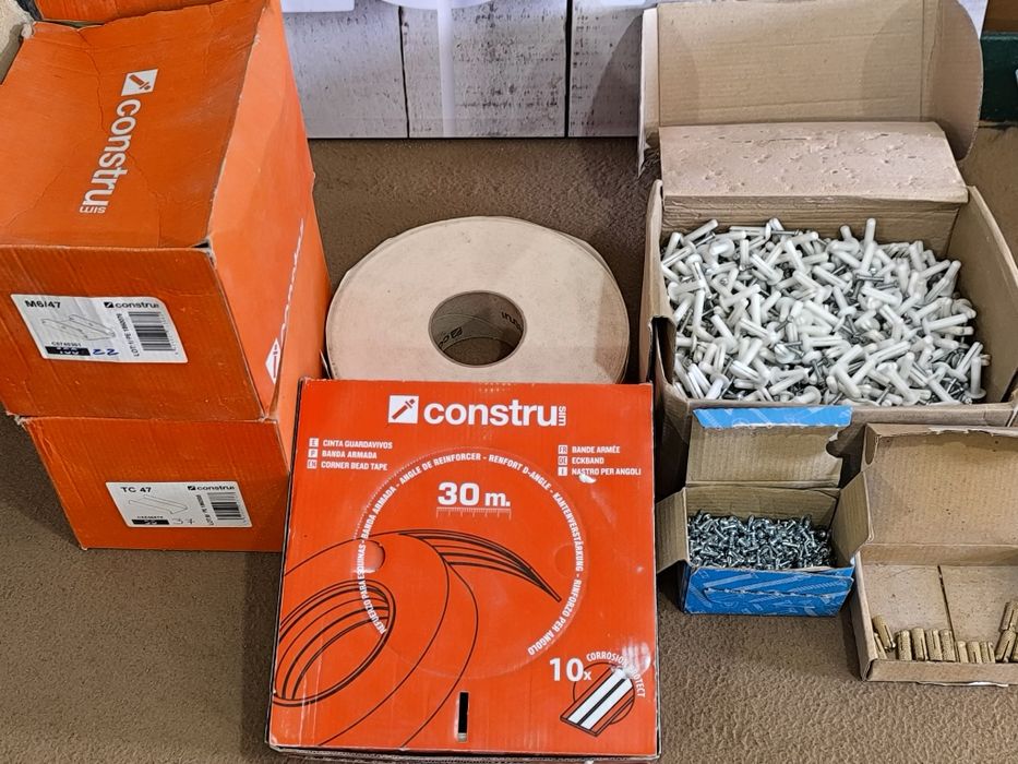 Diverso material p/ Pladur (gesso cartonado)