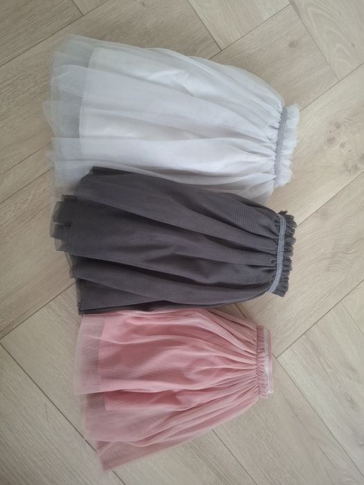 Zara spódnica tiul grafitowa 110