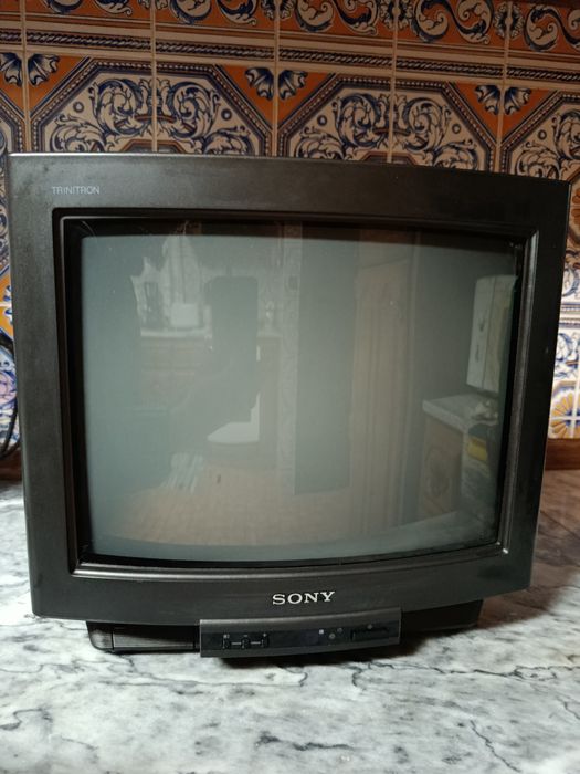 TV Sony a preto e branco