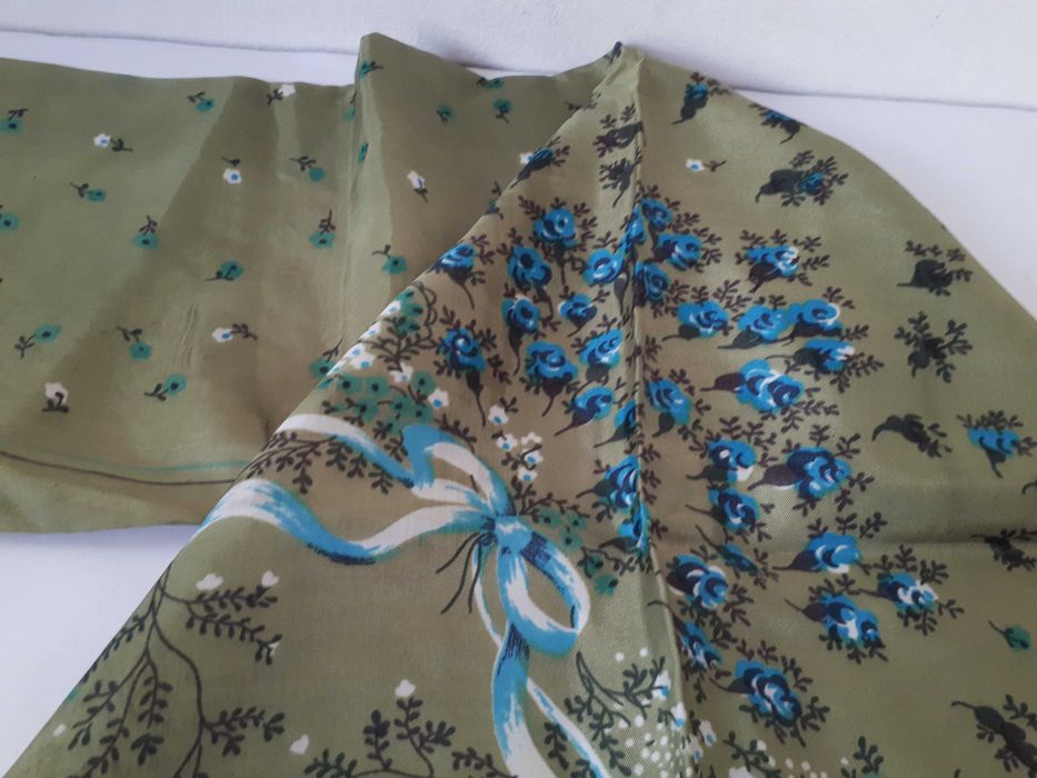 apaszka damska zielona