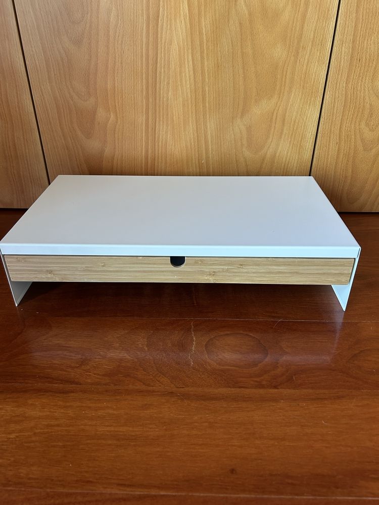 Elloven Ikea suporte para monitor com gaveta