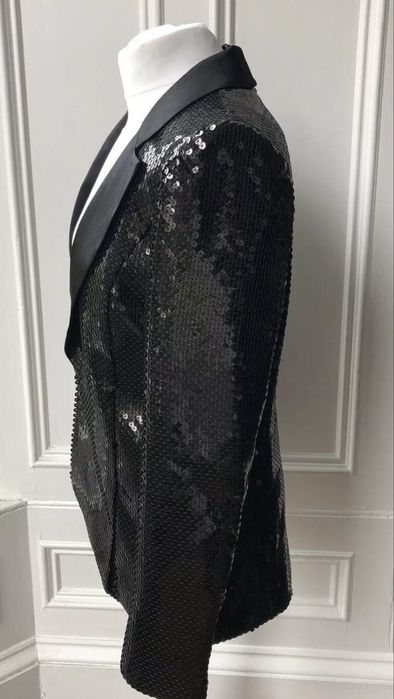 вінтажний жакет з блискітками , паєтками Karl Lagerfeld for H&M