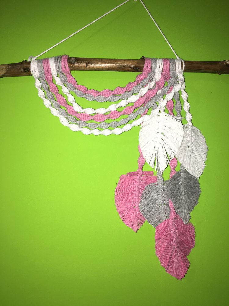 Decoracao em macrame