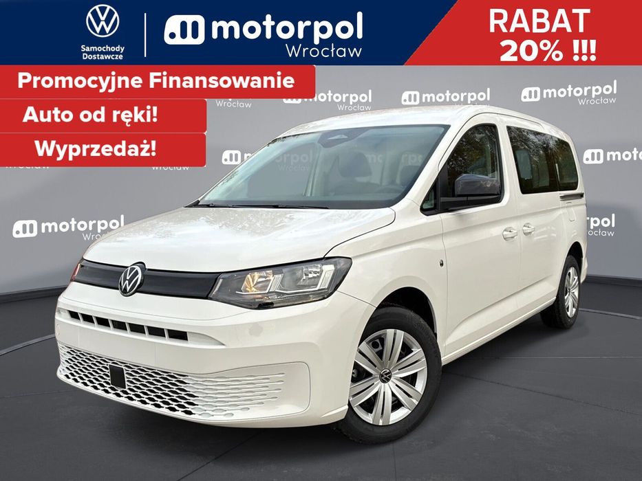 Volkswagen Caddy MAXI/7 osób, benzyna 1.5TSI 114KM