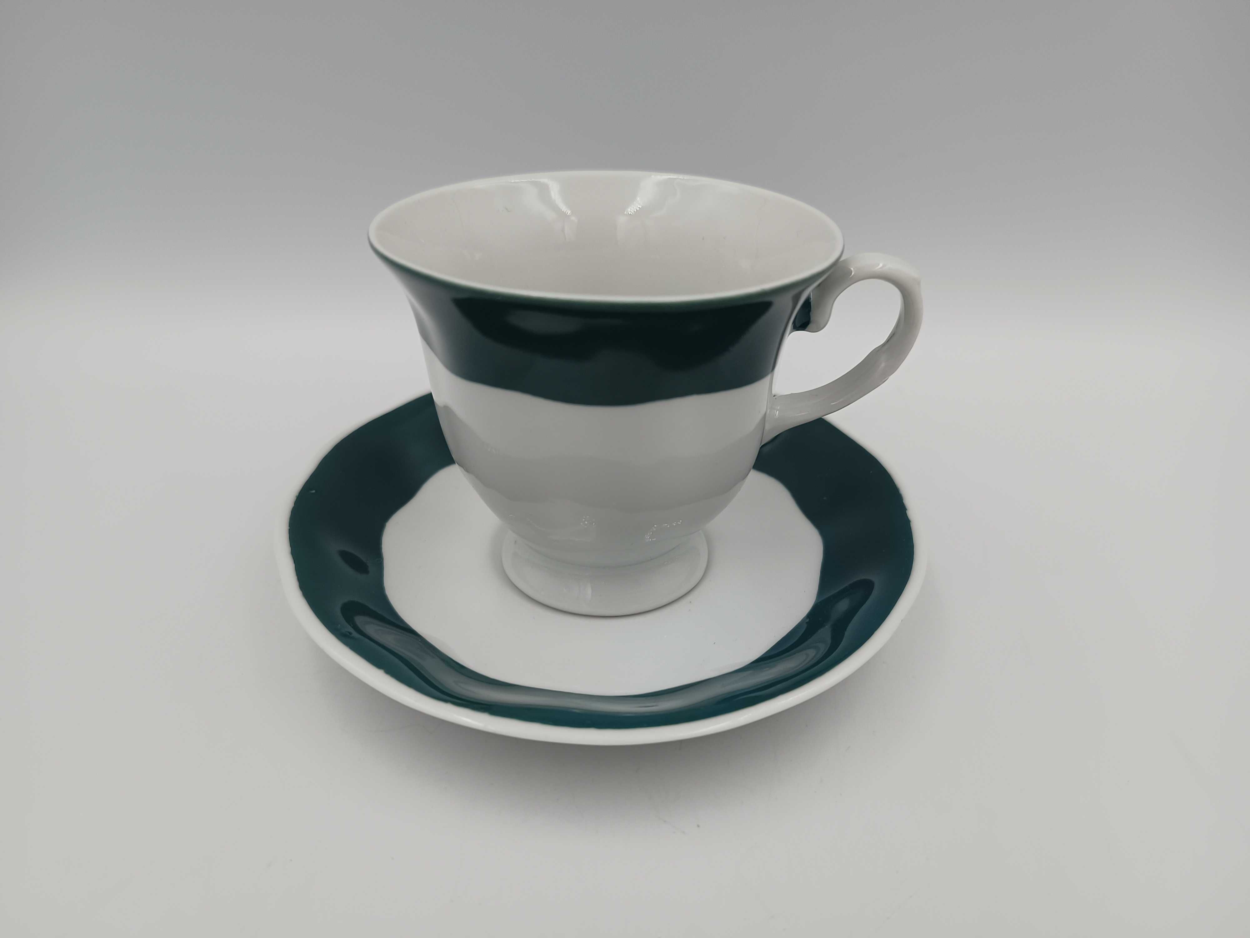 Porcelanowy serwis Karolina do kawy herbaty porcelana z PRL 1