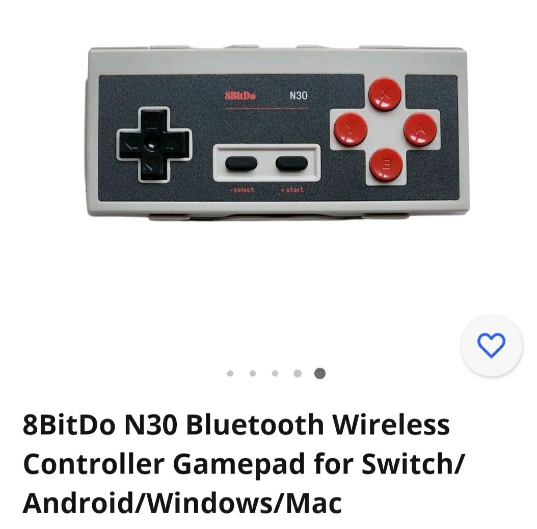 8Bitdo N30 Bluetooth Gamepad Wireless Controller Switch Android PC