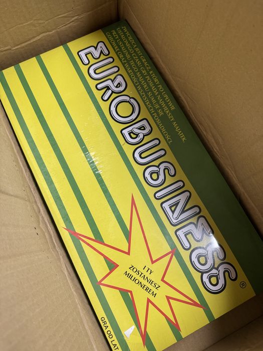 Eurobusiness gra nowa fabrycznie unikatowa gra! WySYLKA GRATIS