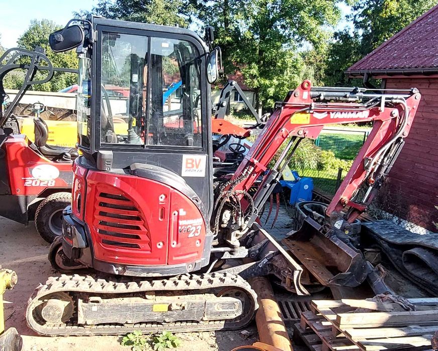 minikoparka Yanmar VIO 23 23r cesja leasingu przejęcie odstąpienie