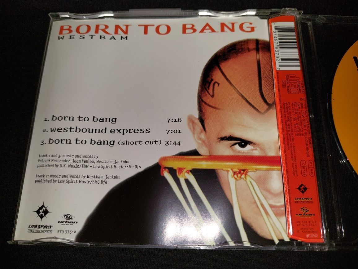 WestBam Born To Bang CD 1996