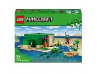 Nowe Klocki LEGO MINECRAFT 21254 Domek na plaży żółwi - SKLEP