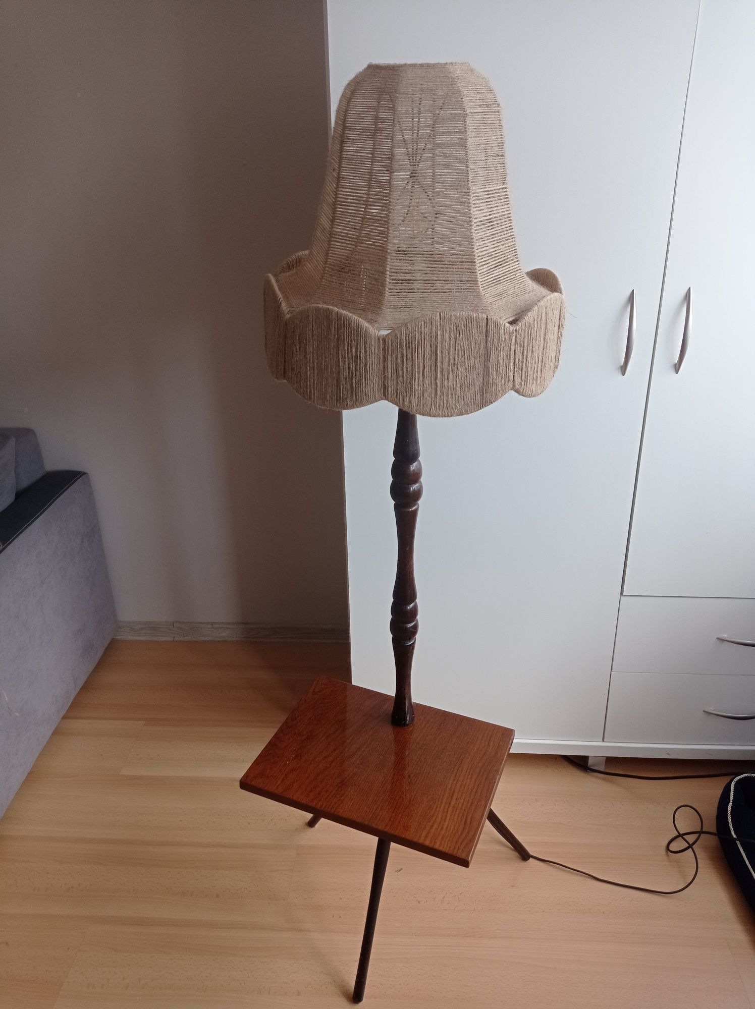 Lampa stojąca PRL