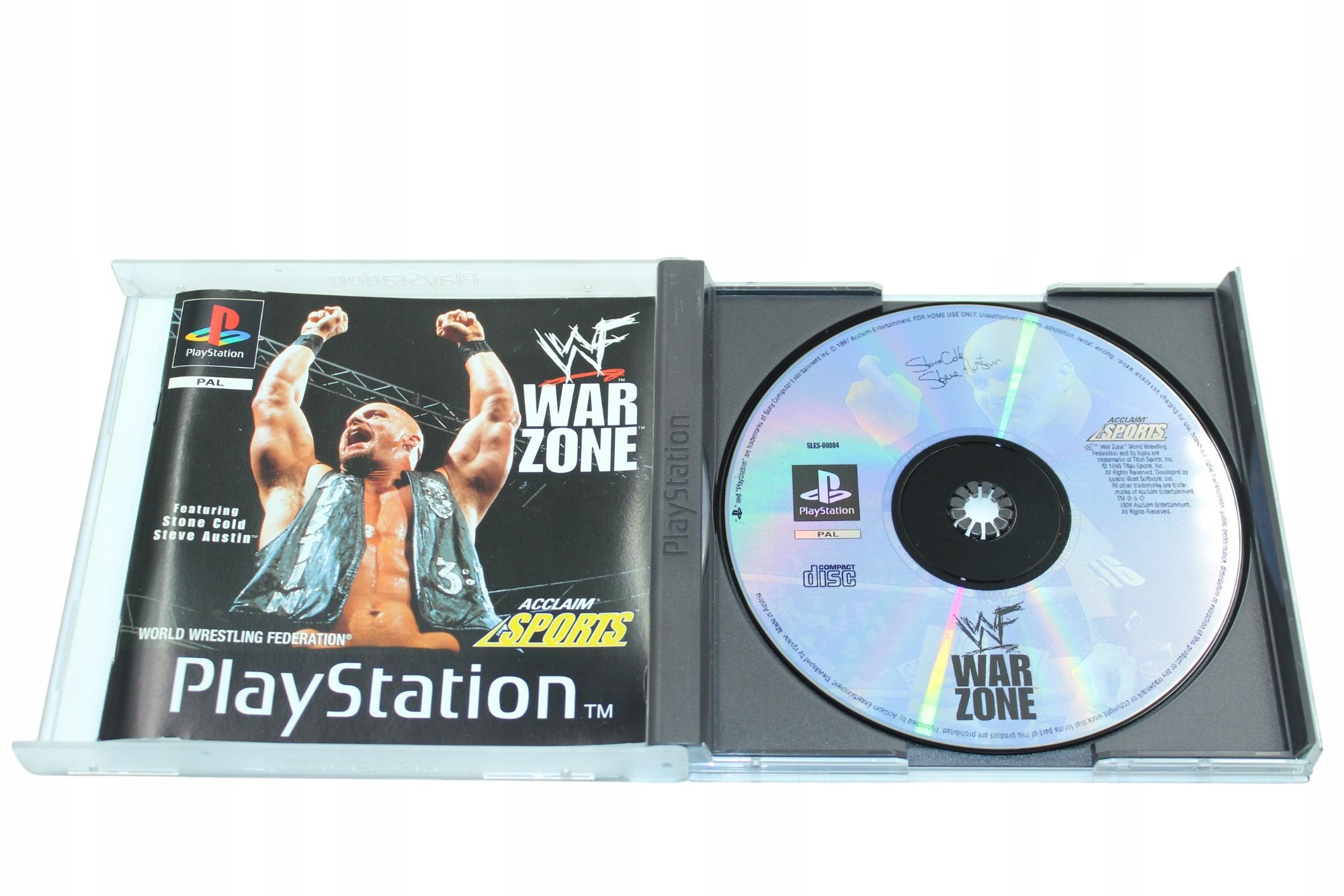 WWF War Zone PS1 PSX PlayStation 1