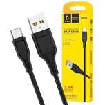 Kabel przewód USB do USB-C Type C Denmen D01T szybkie ładowanie 2.4A