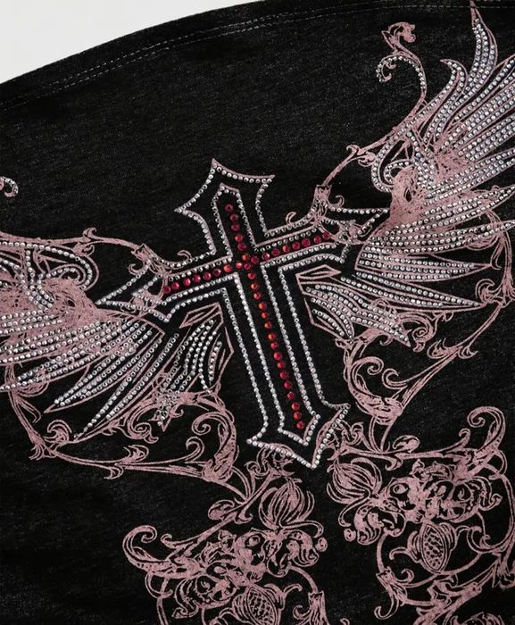 Гарний топік у2к, чорний з хрестом