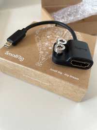 SMALLRIG Cabo adaptador HDMI 4K para micro-HDMI 3021