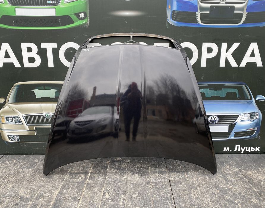 капот шкода октавія а5 skoda oktavia a5 9910 чорний