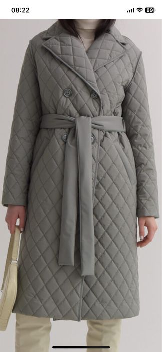 Пальто стьобане осіннє