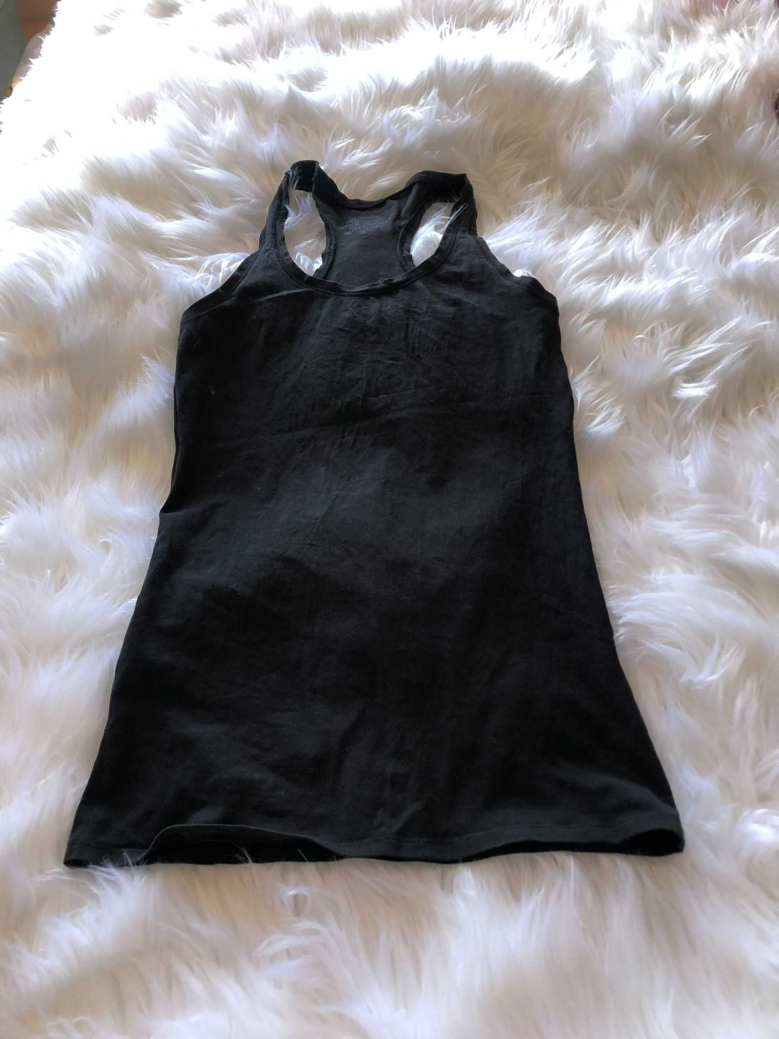 top preto zara tamanho s