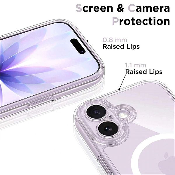Tech-Protect Magpeak Magsafe Cc Iphone 17 Clear