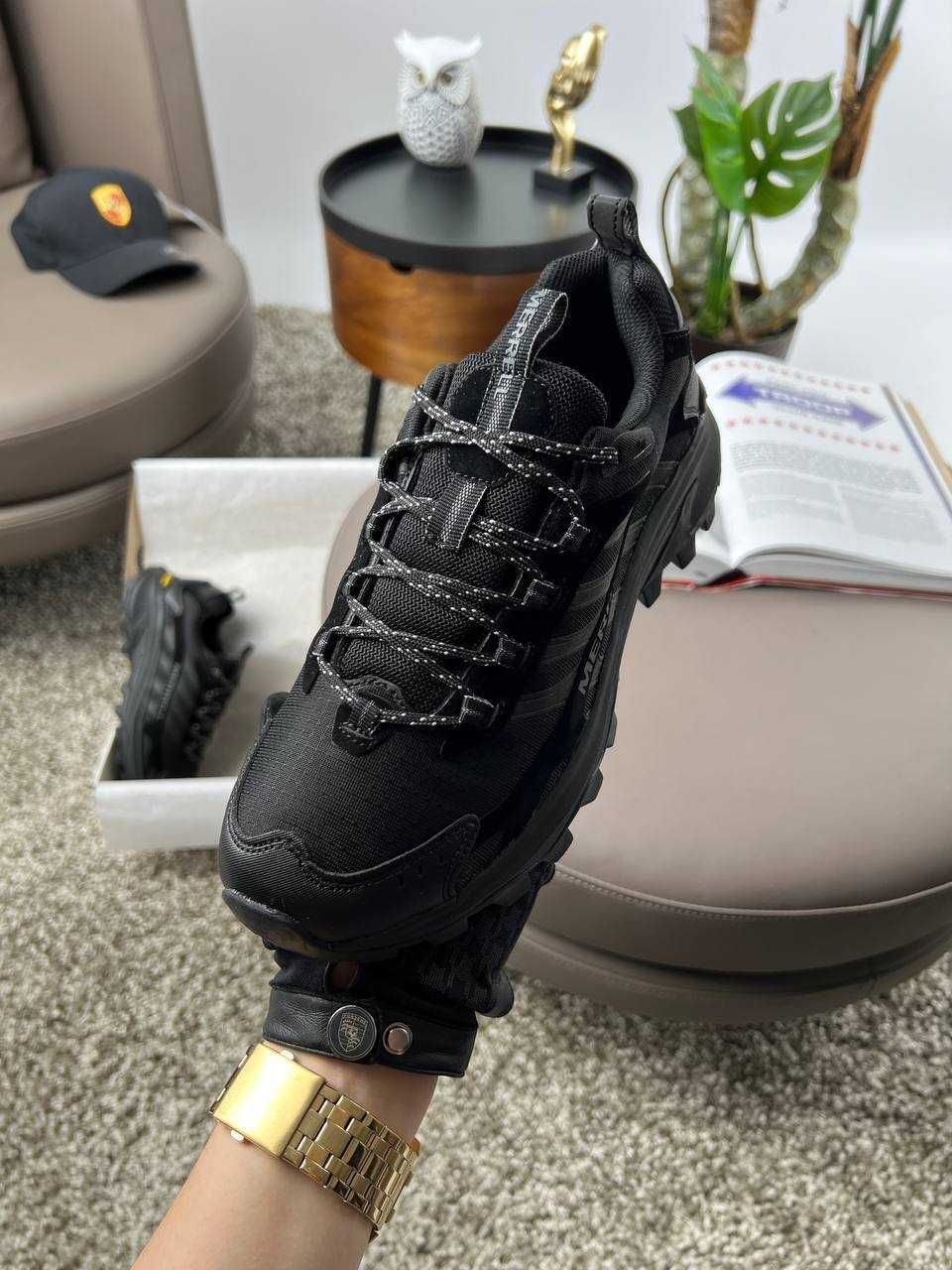 Чоловічі кросівки мерел Merrell Moab Speed 2 Gore-Tex Black [41-46]