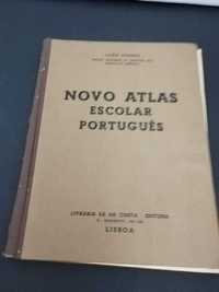 Mocidade Portuguesa  - caderno + Novo Atlas Escolar Português