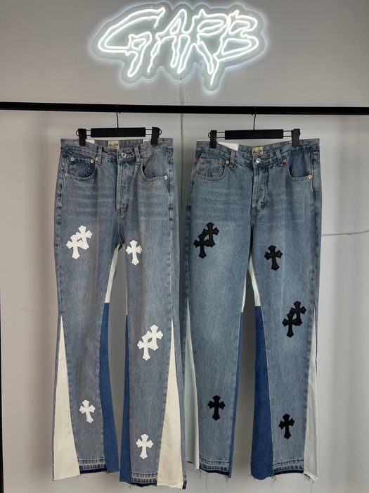 ‼️ЗНИЖКА‼️ Джинси Gallery dept x Chrome hearts