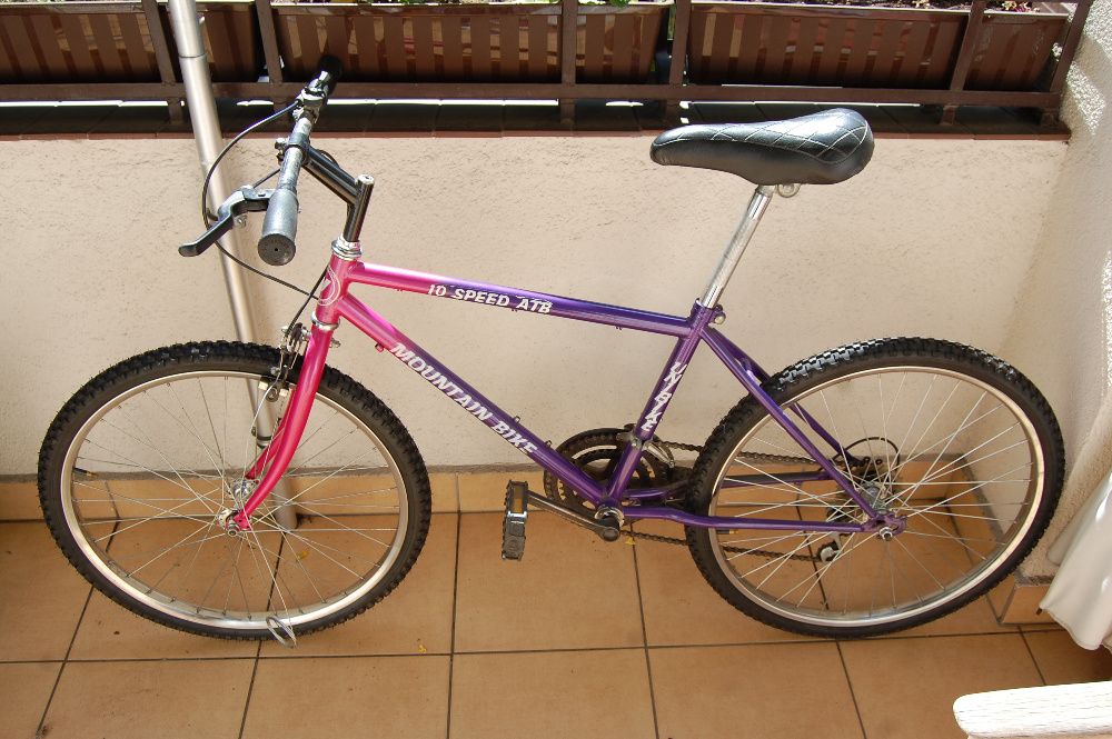 Stary rower Unibike 24 - stalowa rama