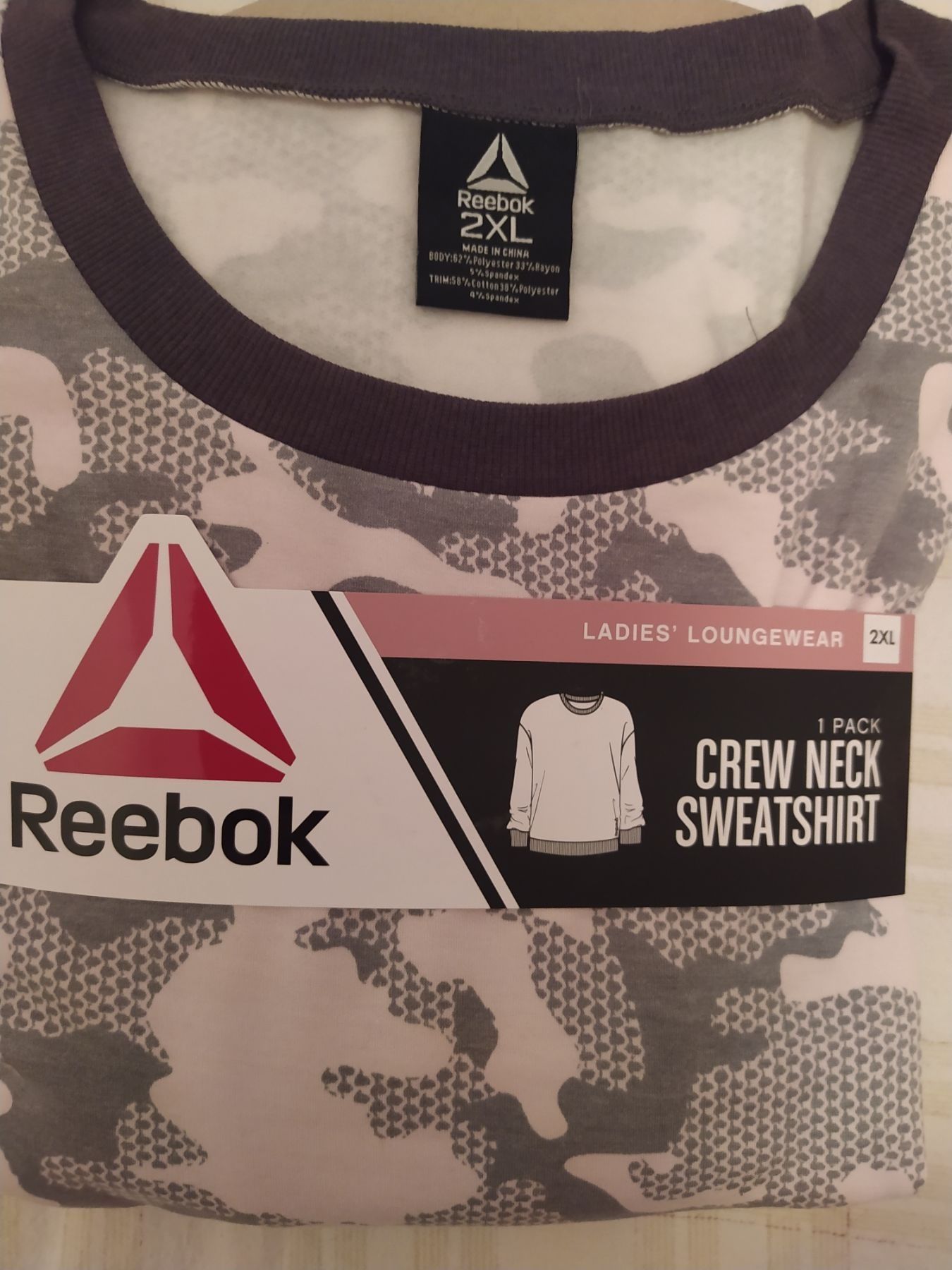 Реглан женский Reebok
