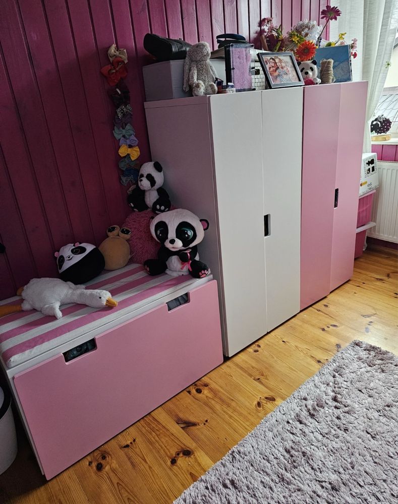 Meble ikea + Łóżko z materacem 160/80