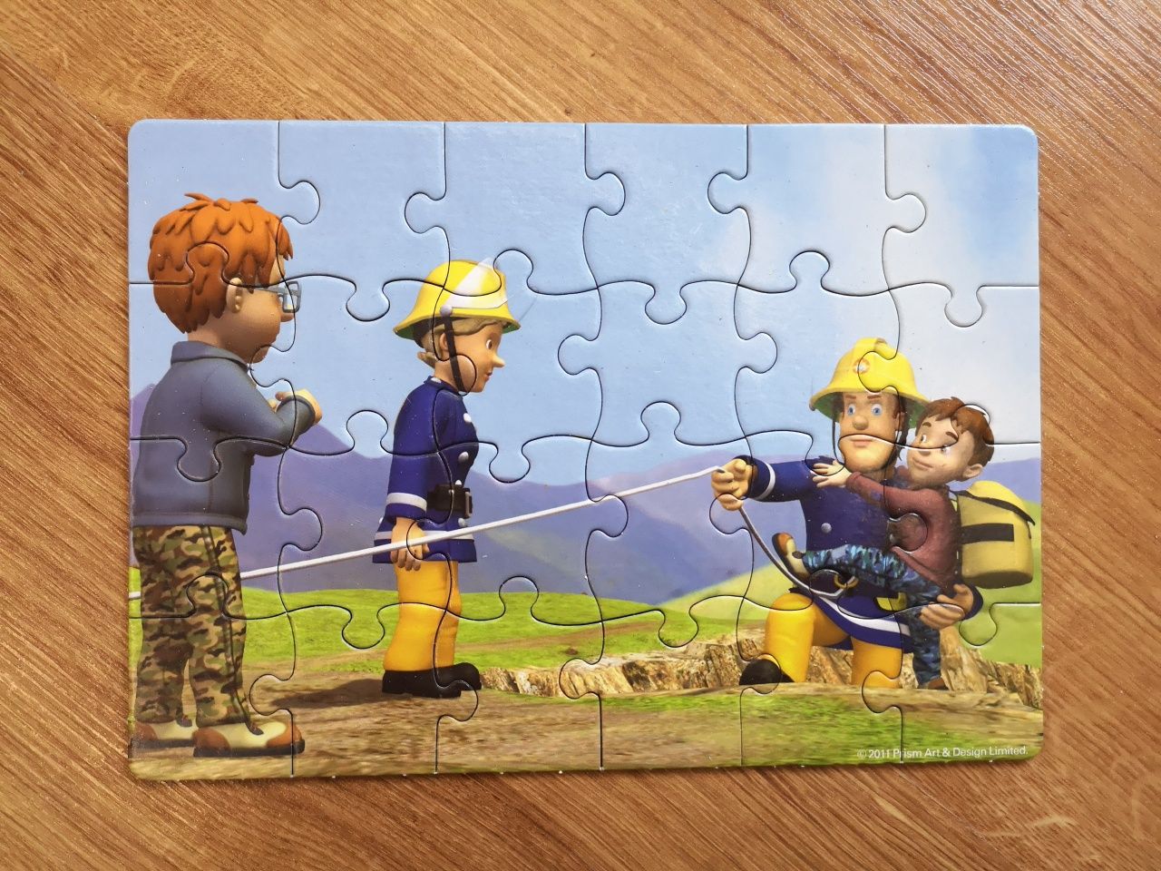 Puzzle Strażak Sam 9w1