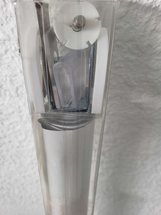 Estore/Cortinado branco opaco IKEA 195x103 - Novo