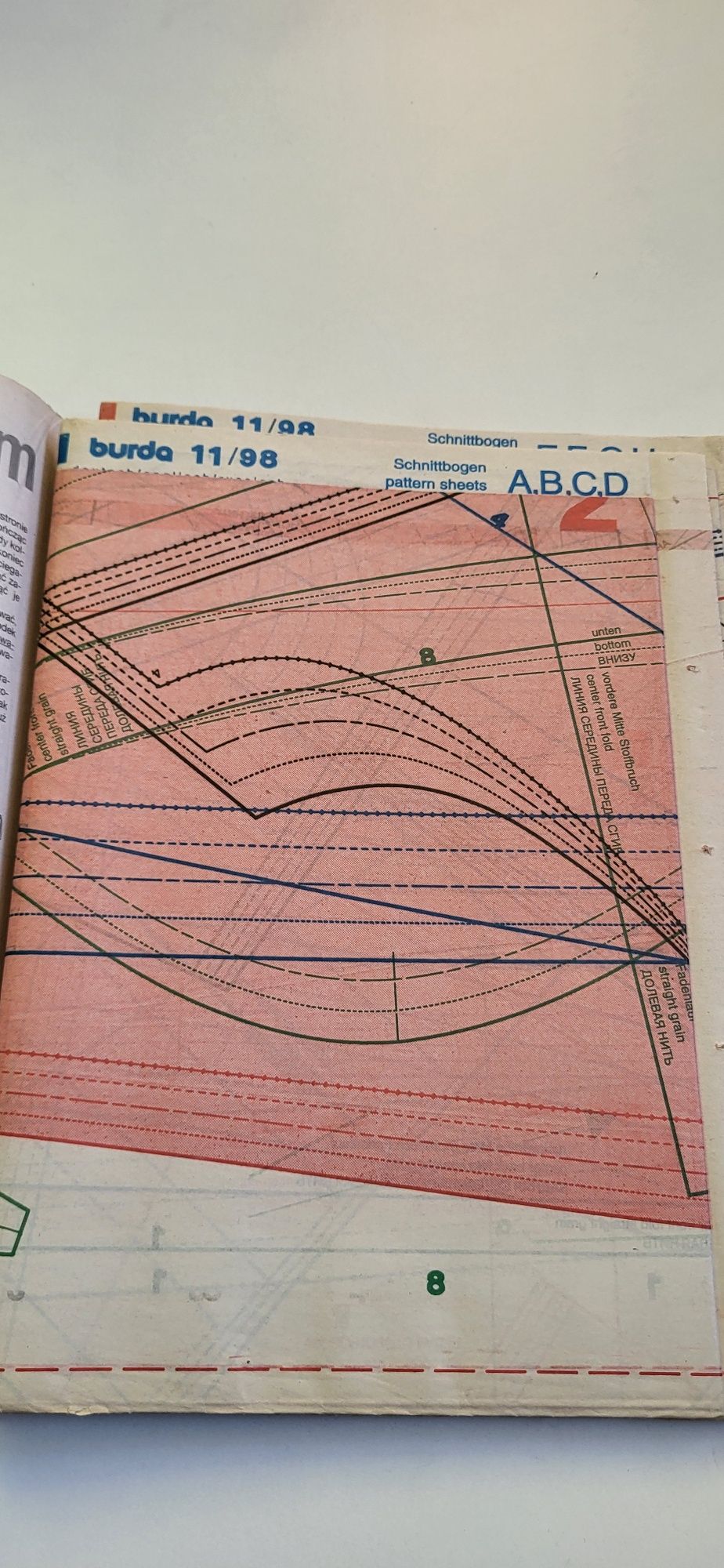 Burda 11/98 czasopismo