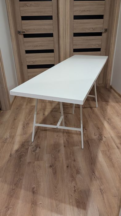 Stół IKEA/ blat na koziołkach