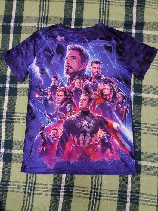 Футболка Avengers Endgame Герої Марвел мстителі