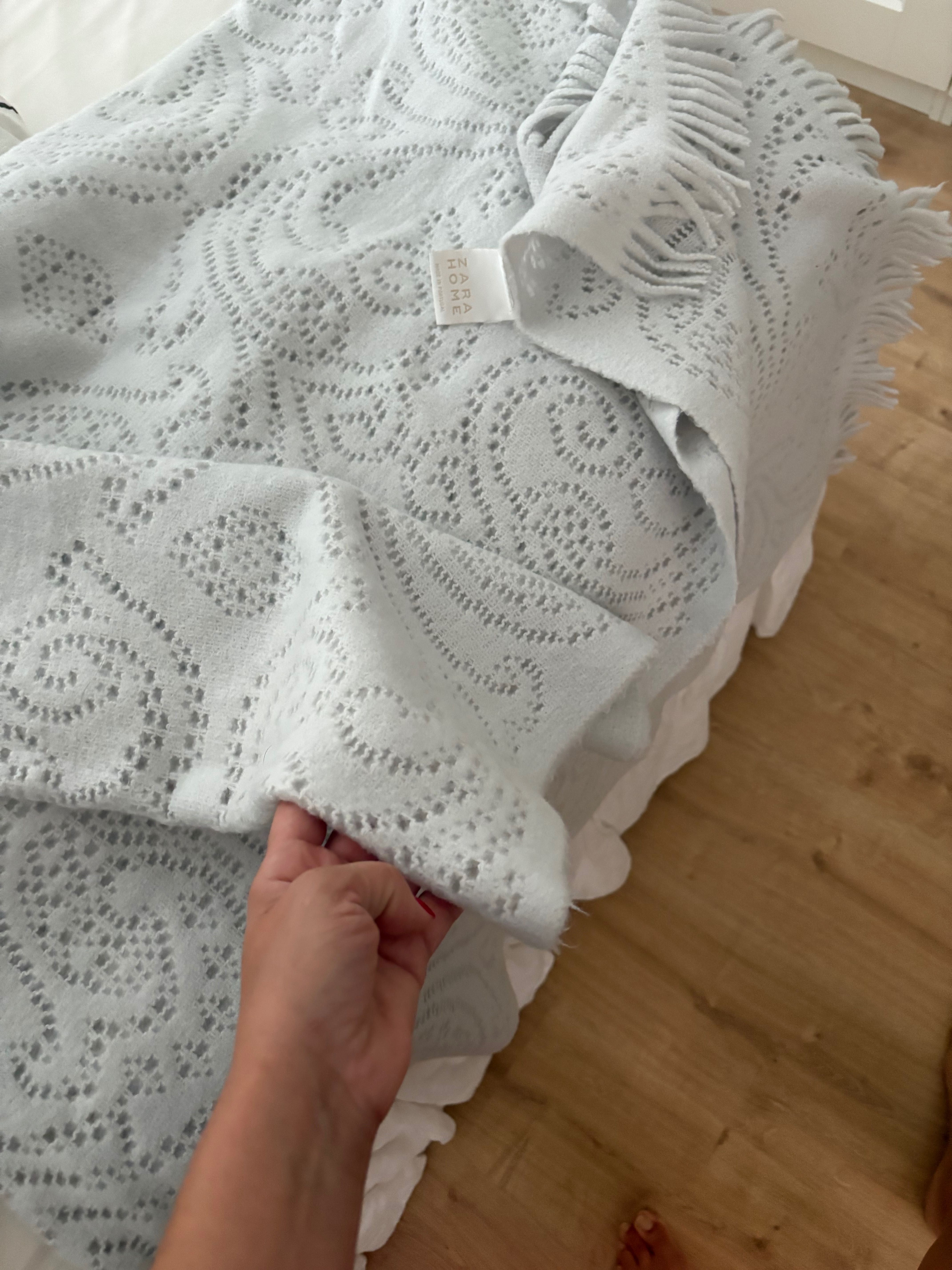 Zara home koc, narzuta 15szeroki,180