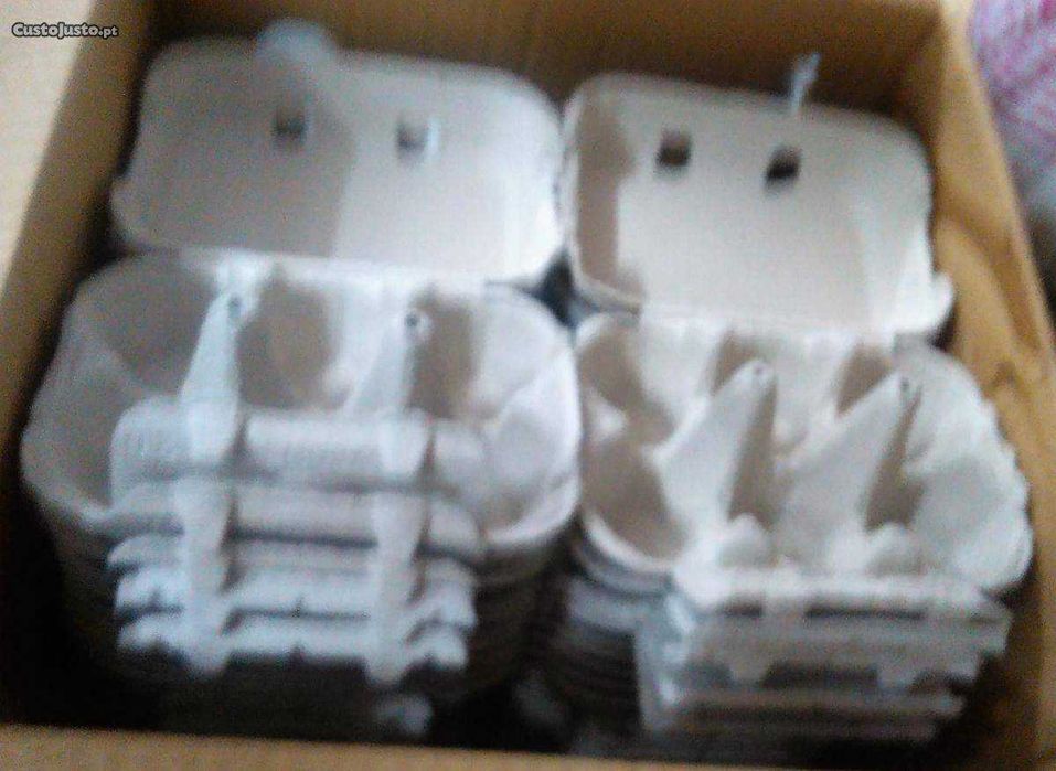 Caixas Ovos Cartão Reutilizáveis
