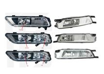 Протитуманна фара туманка птф VW Passat B7 eur В8 eur