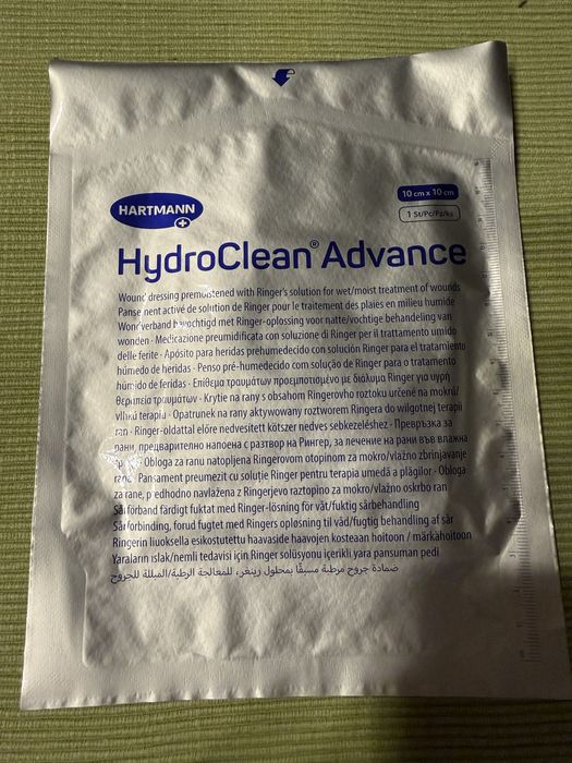 Opatrunek HydroClan Advance 10x10cm 3 szt.