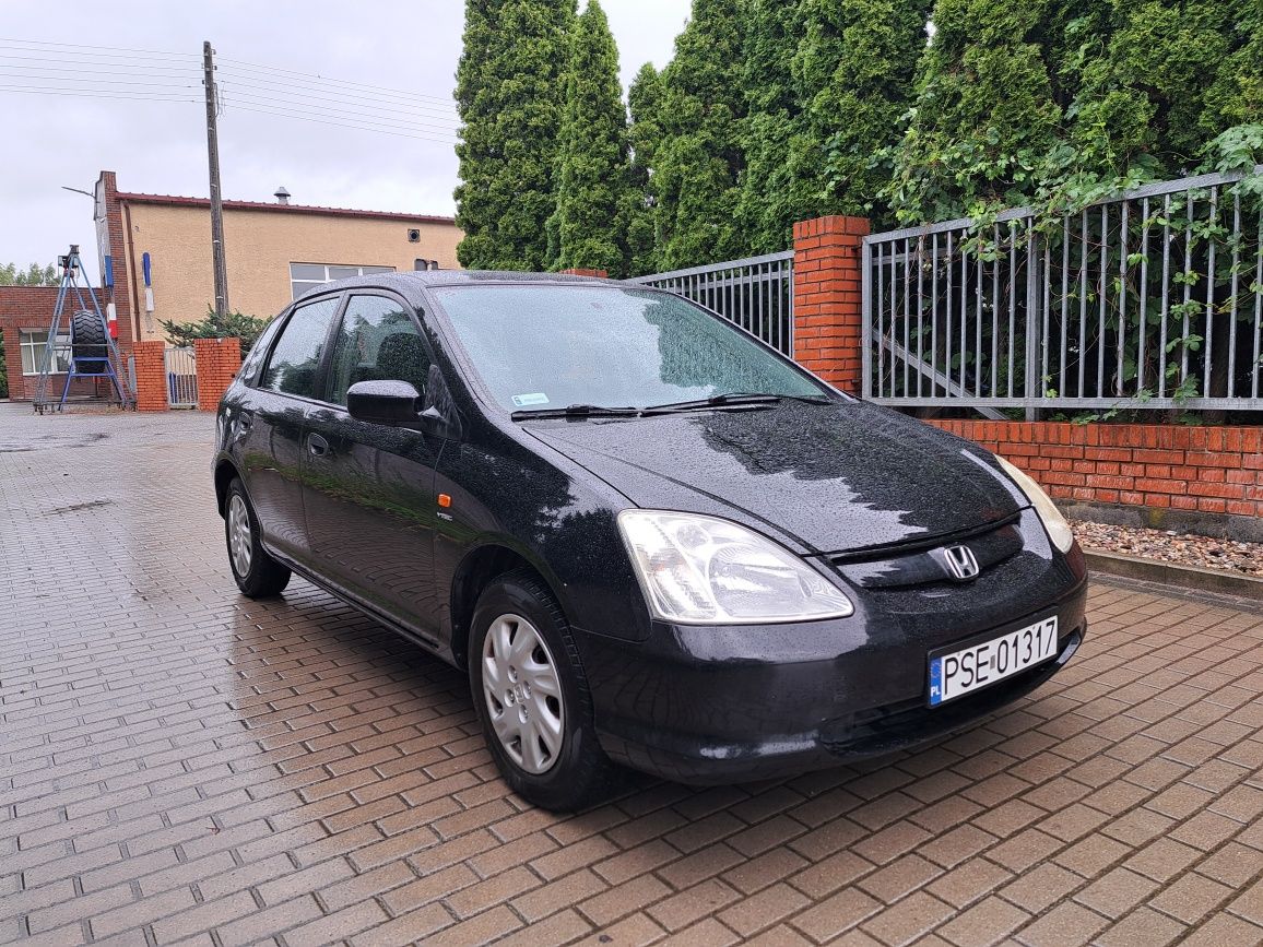 Honda Civic 7 wersji 5d 1.6 vtec bezwypadkowe z klimatyzacją stan bdb
