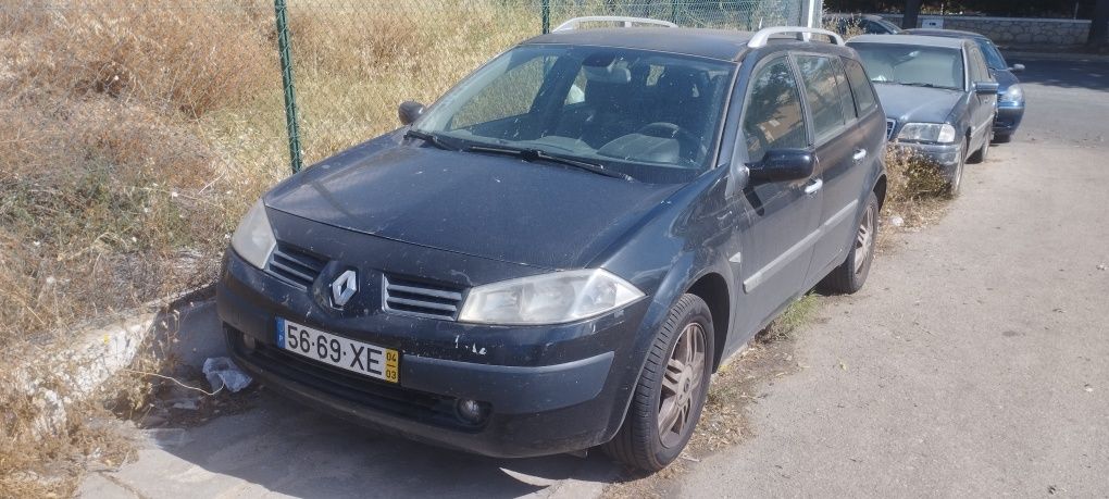 Renault Megane II break motor gripado