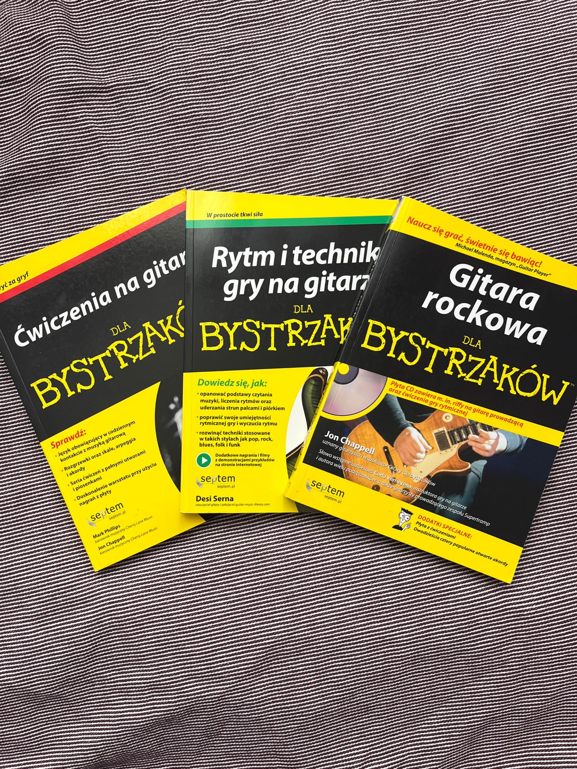 Gitara rockowa +Rytm i technika gry +Ćwiczenia (dla bystrzaków)