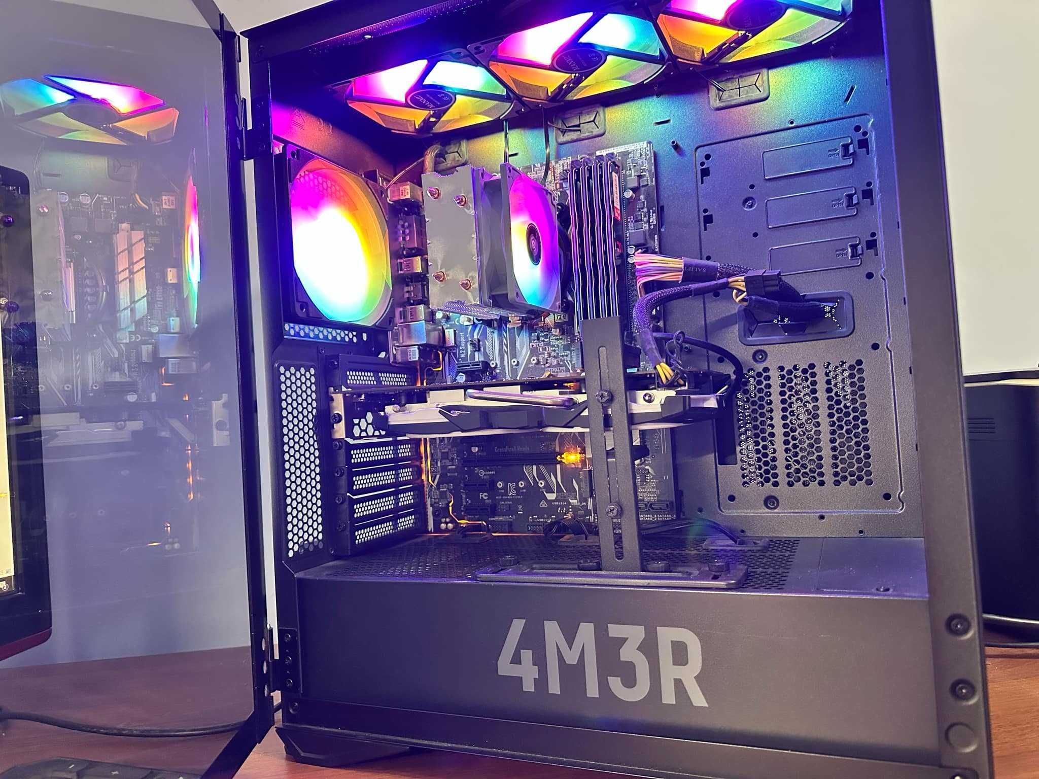 Komputer Gamingowy RGB i5 7400, gtx 1060 6GB, 16gb ram ddr4 ssd +hdd