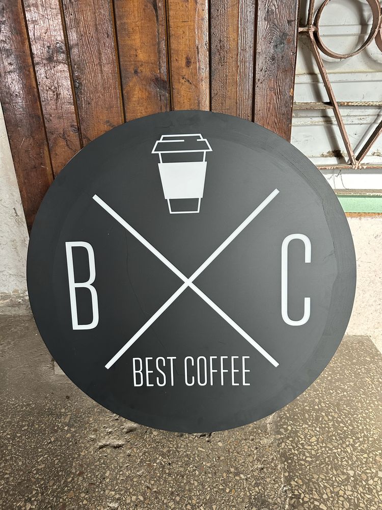 Рекламные вывески для кофейни Best coffee