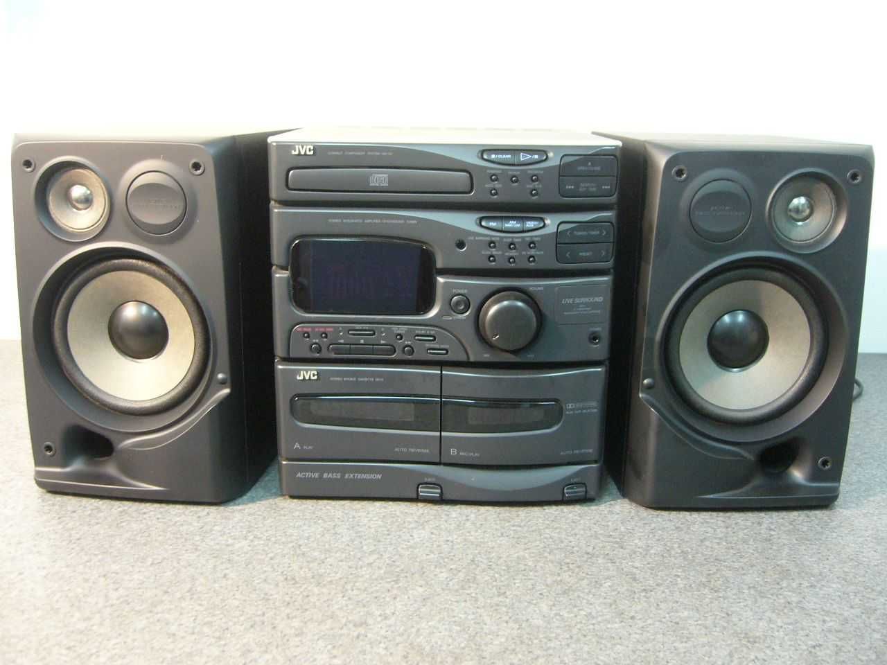 Wieża JVC model CA-MXS2BK
